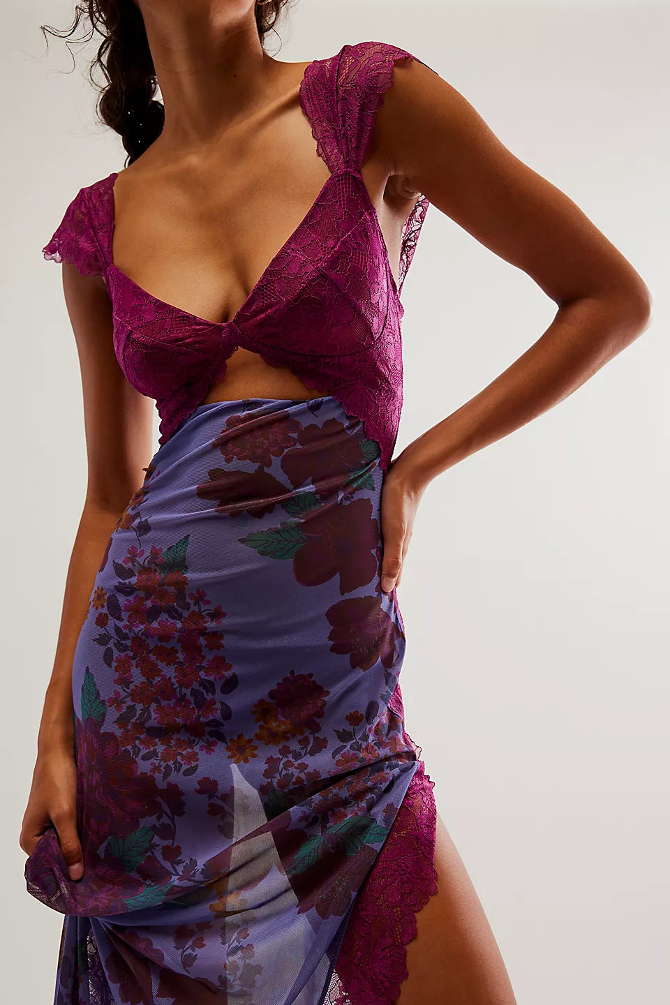 YINAR MAXI SLIP DRESS