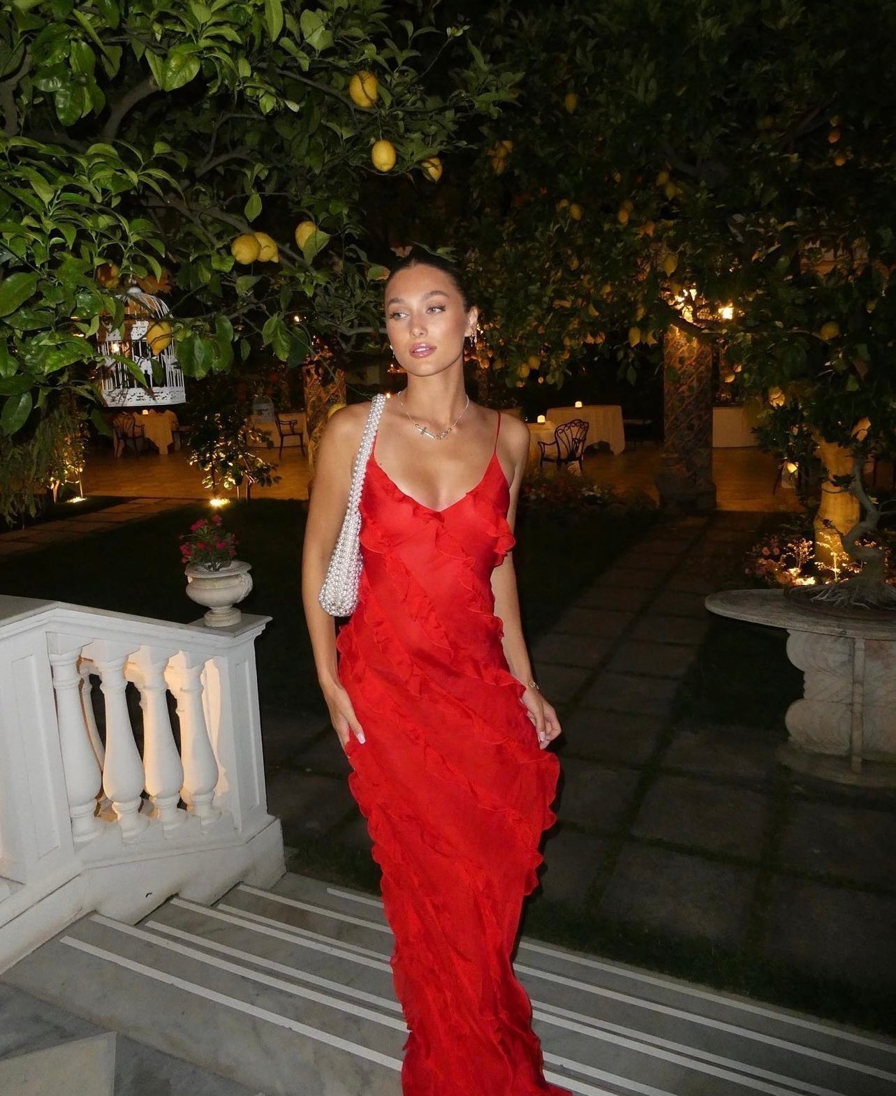 Amorie - Ruffle Dress with Romantic Look