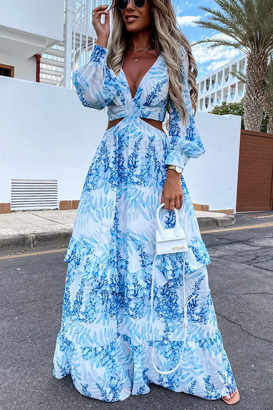 Solenne – Cut-out Maxi Dress with a Dreamy Look