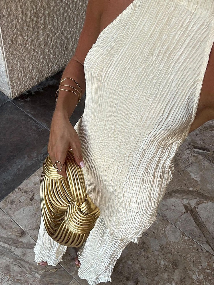 Edith – Refined Pleated Two Piece Set