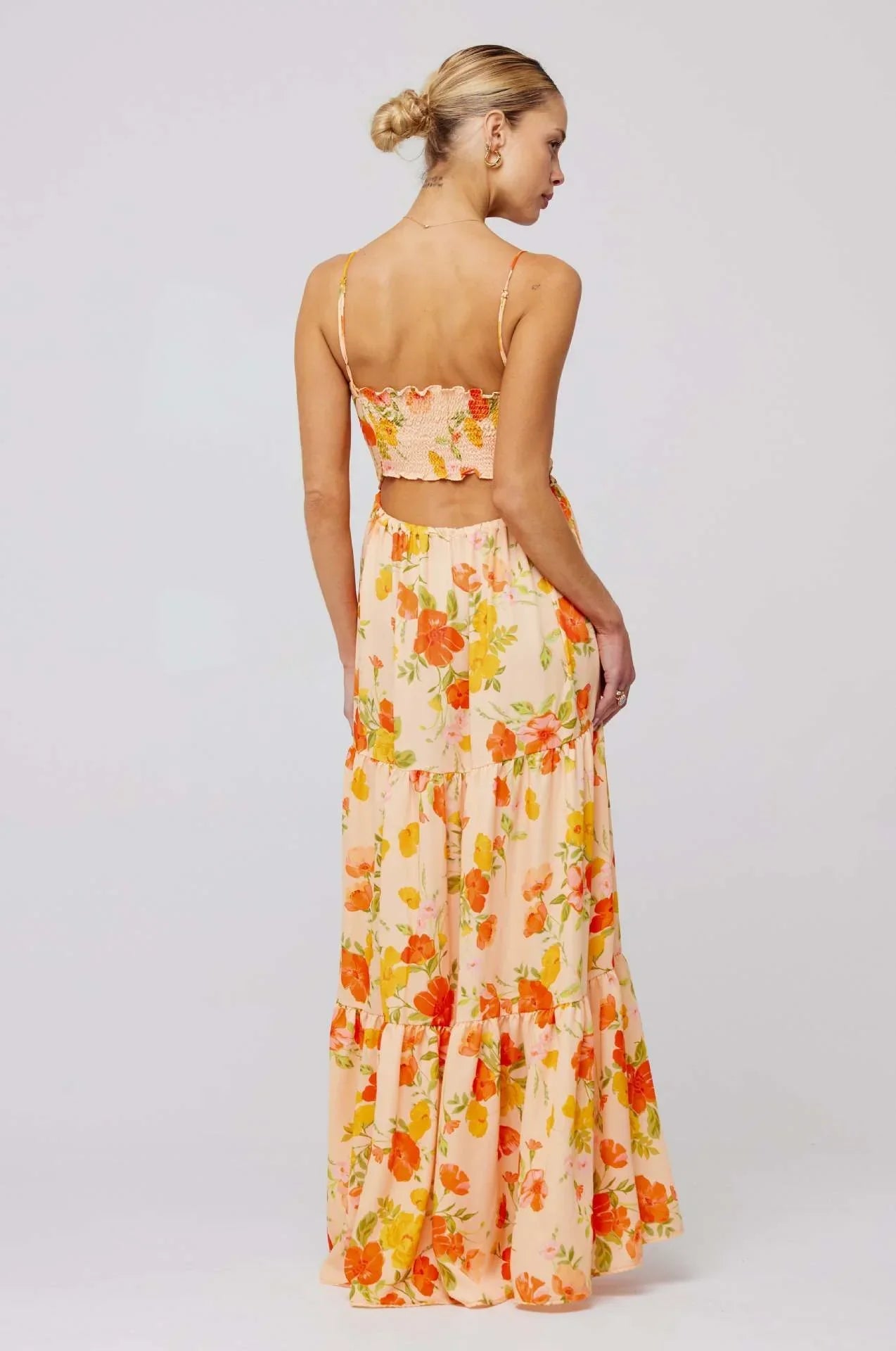 Florisia | Cut-Out Maxi Dress
