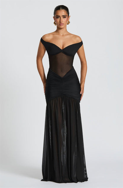 Celeste Fire Maxi Dress