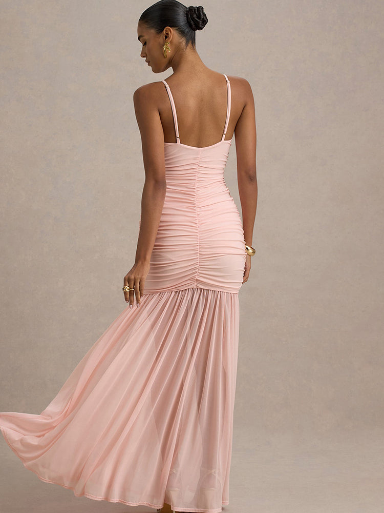 Solara Glow Maxi Dress.